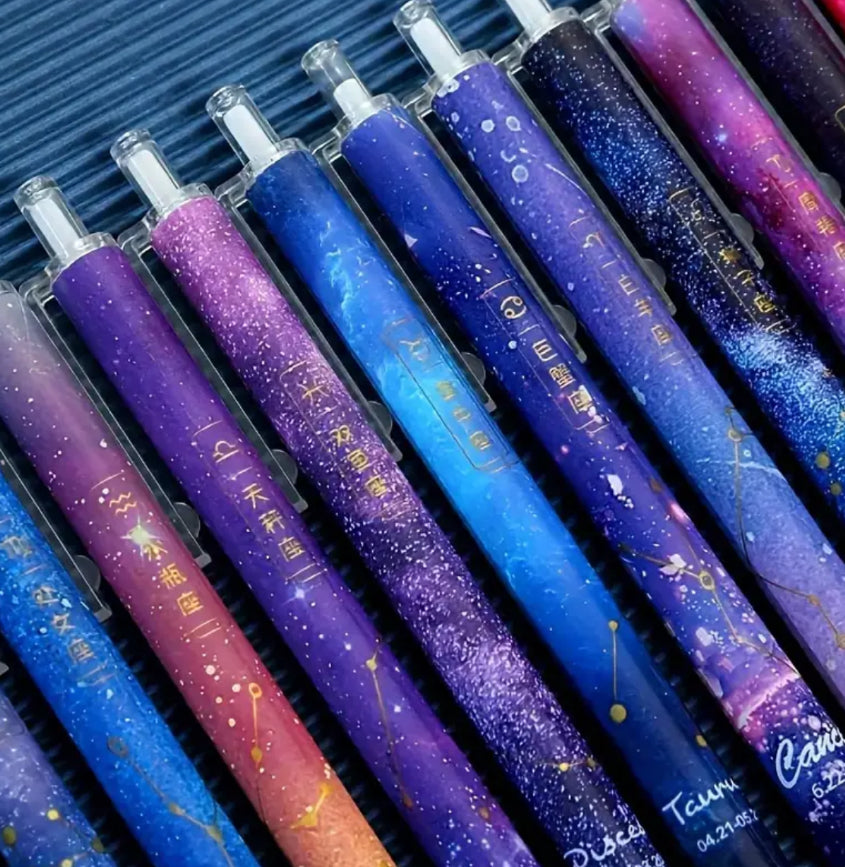 12 In A Pack Astrology Writing Pens