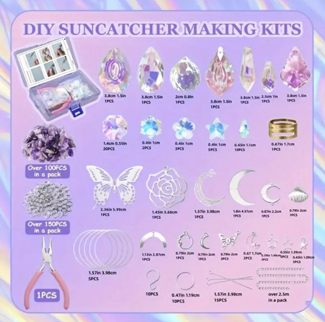 DIY Crystallized Sun Catcher Set