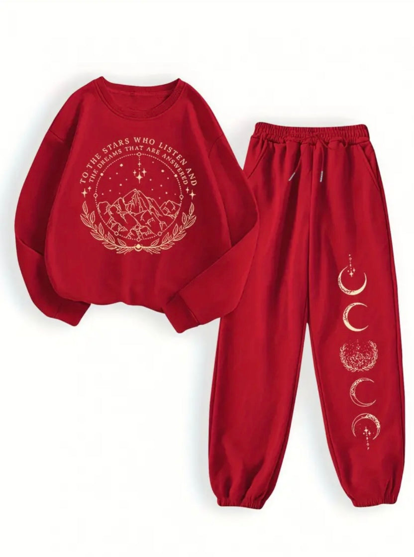 To The Stars Cozy Sweatsuit Set