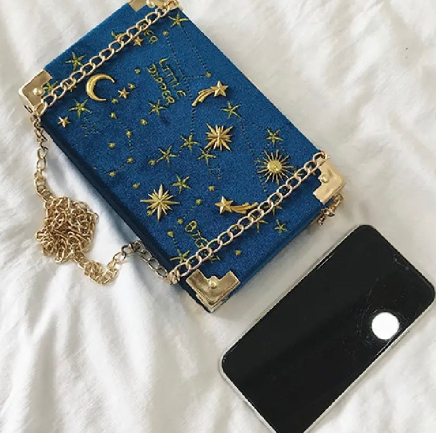 Elegant Astrology Crossbody Chain Purses