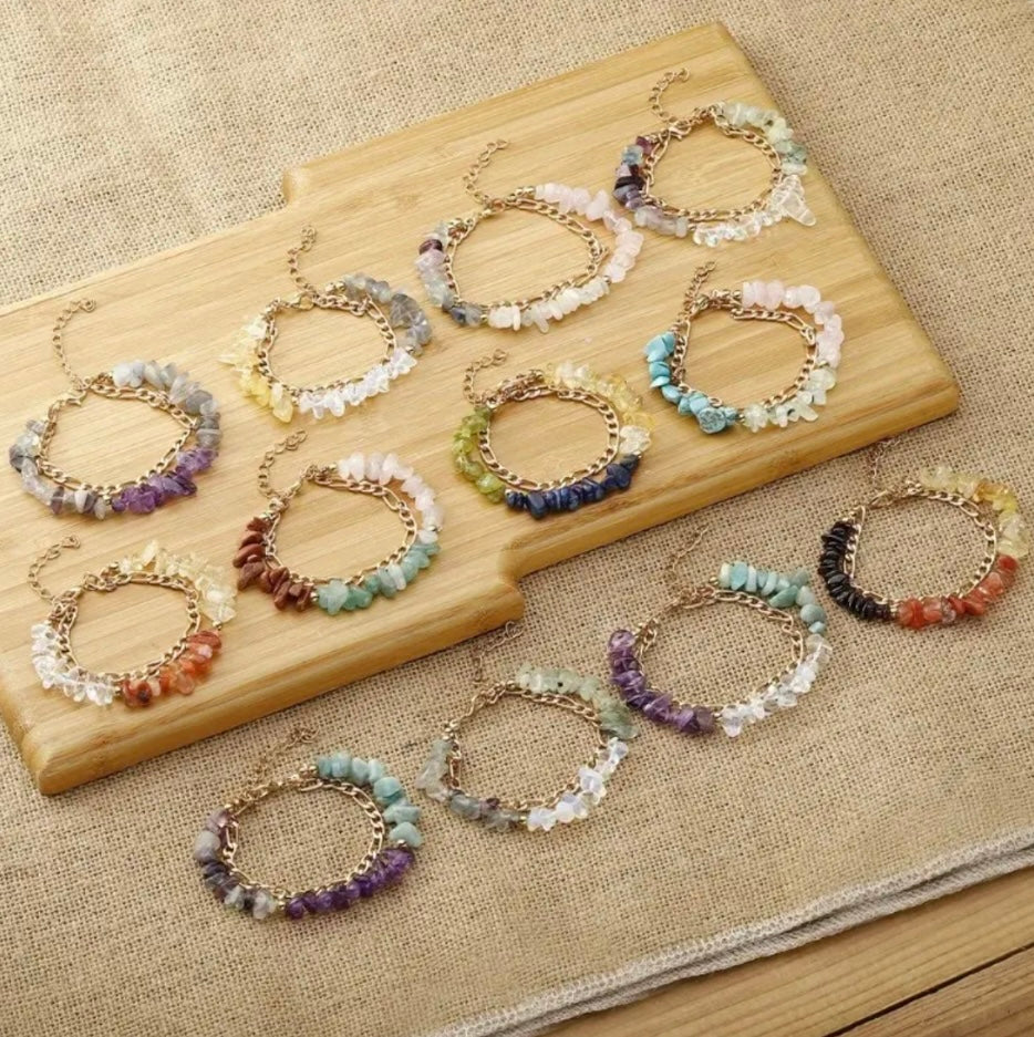 Crystallized & Beaded Zodiac Sign Fashion Bracelets