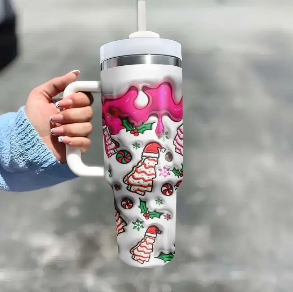 3D Pop Design Tumbler Cups