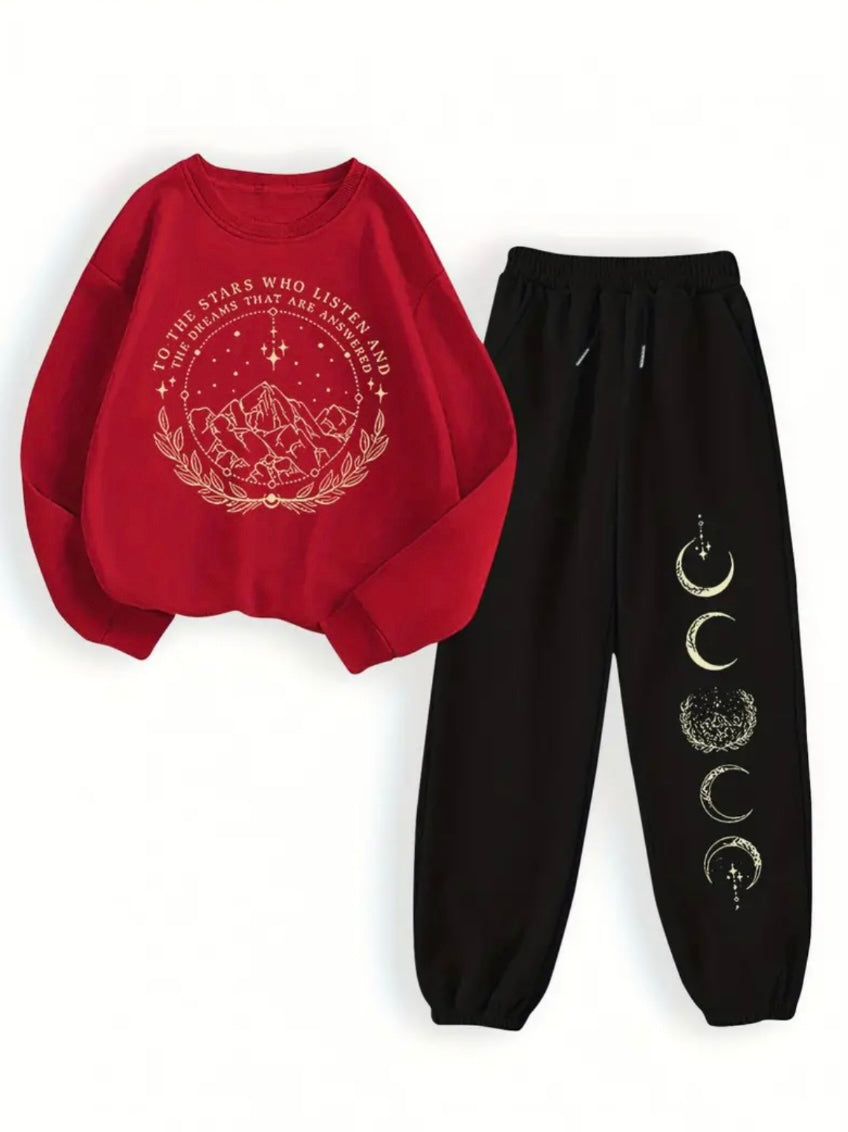 To The Stars Cozy Sweatsuit Set