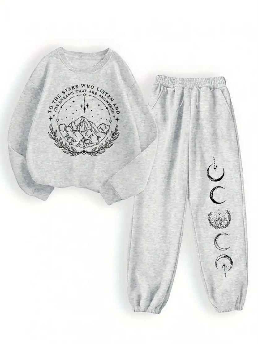 To The Stars Cozy Sweatsuit Set