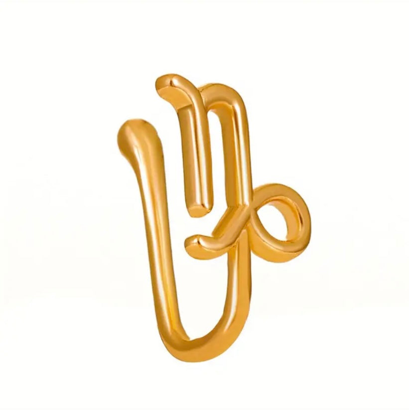 Fashionable Zodiac Sign Nose Rings