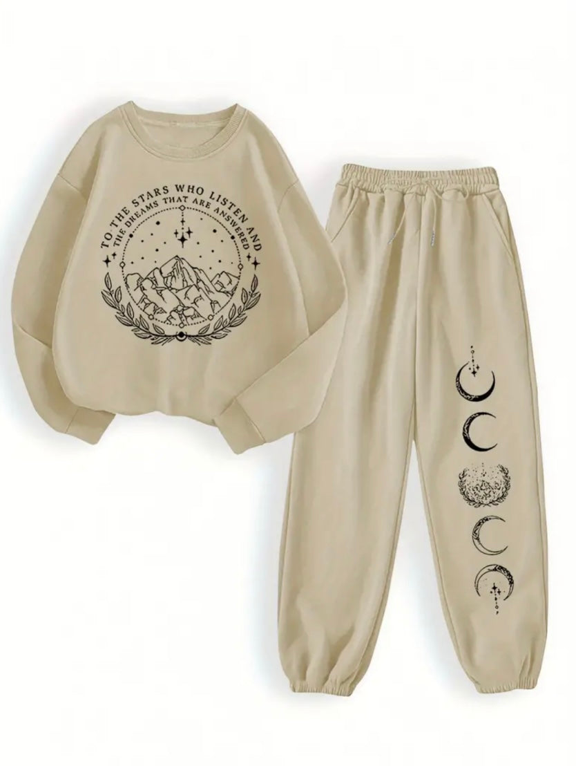 To The Stars Cozy Sweatsuit Set